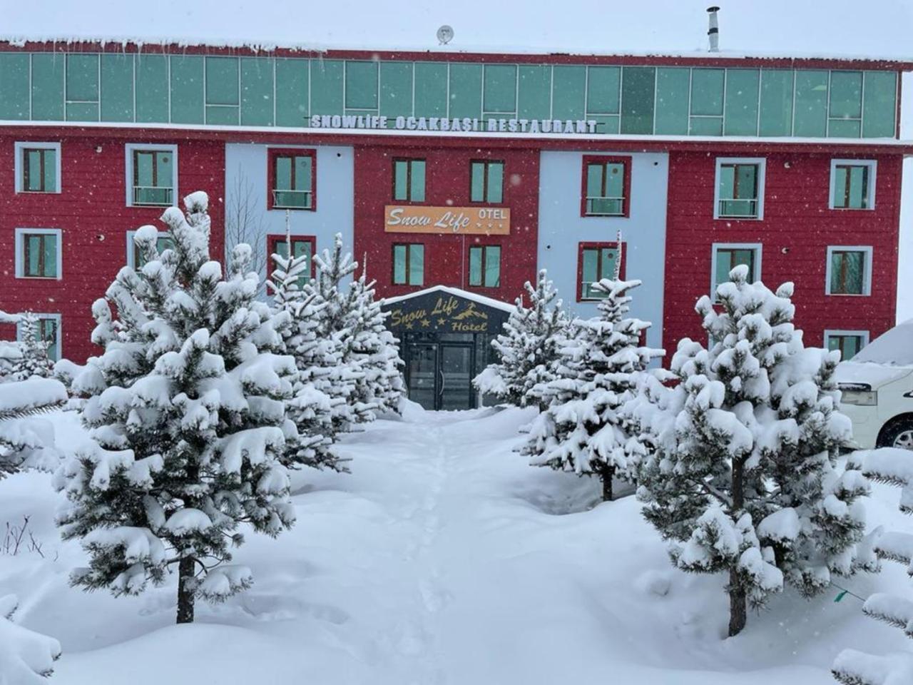 Snow Life Hotel Sarıkamış Eksteriør billede